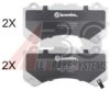 A.B.S. 37950S Brake Pad Set, disc brake